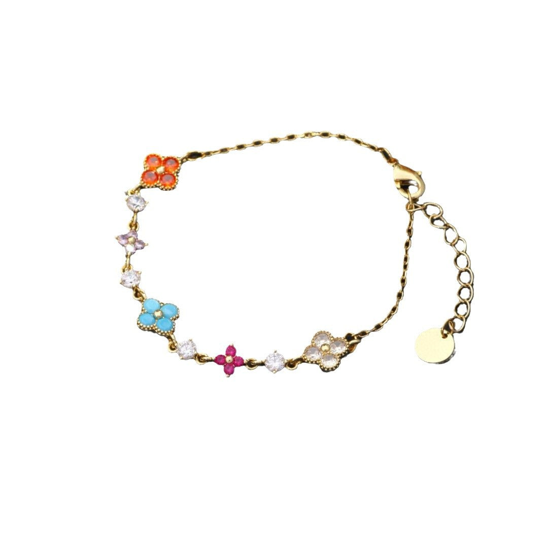 White Shell Evil Eye Bracelet