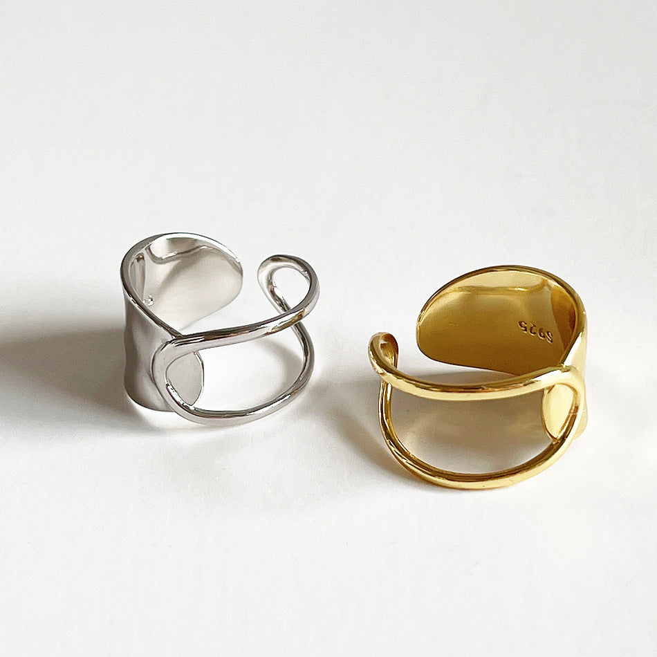 Minimalist Open - Band Gold - Tone Ring | Bold US Style