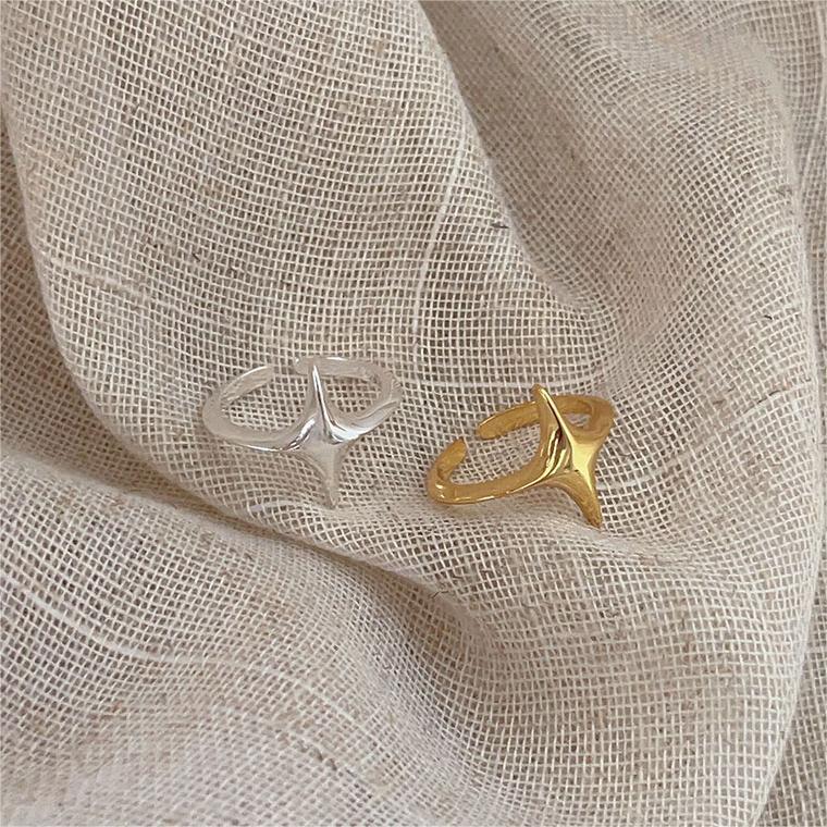 Star - Shaped Open Ring
