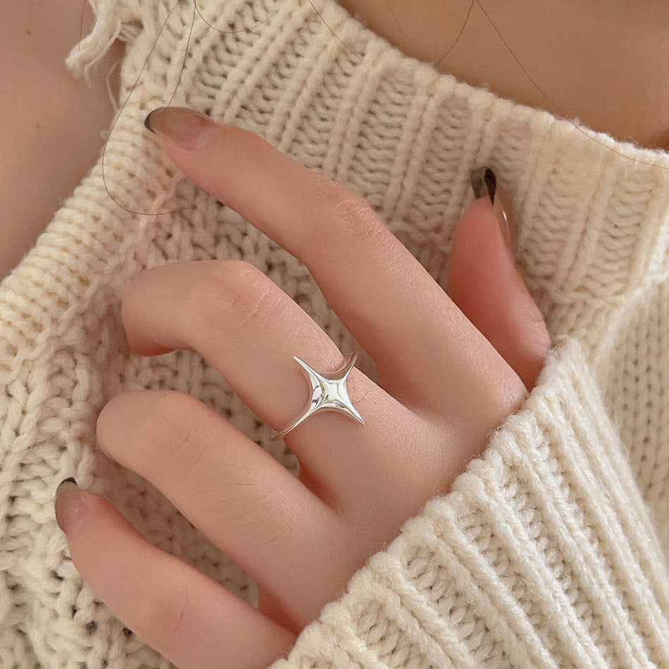Star - Shaped Open Ring