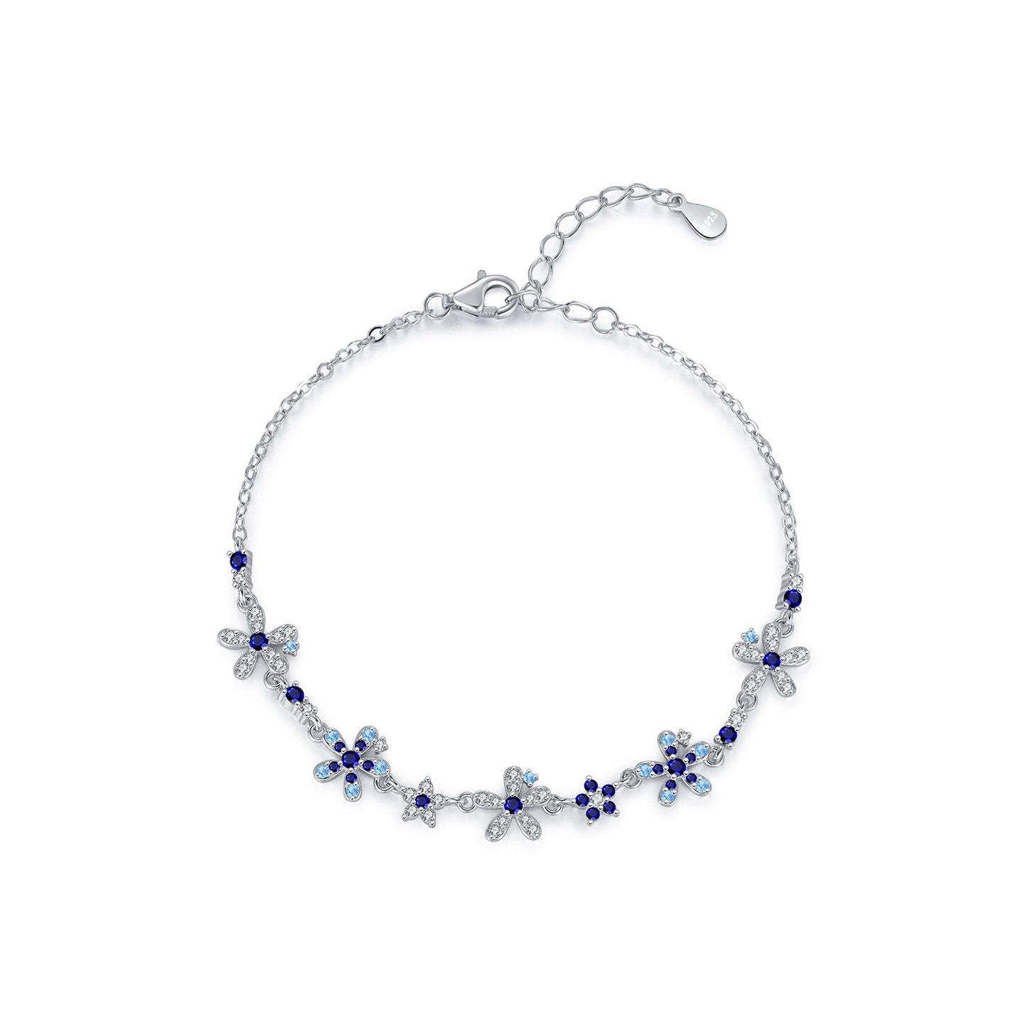 S925 sterling silver light luxury exquisite bracelet