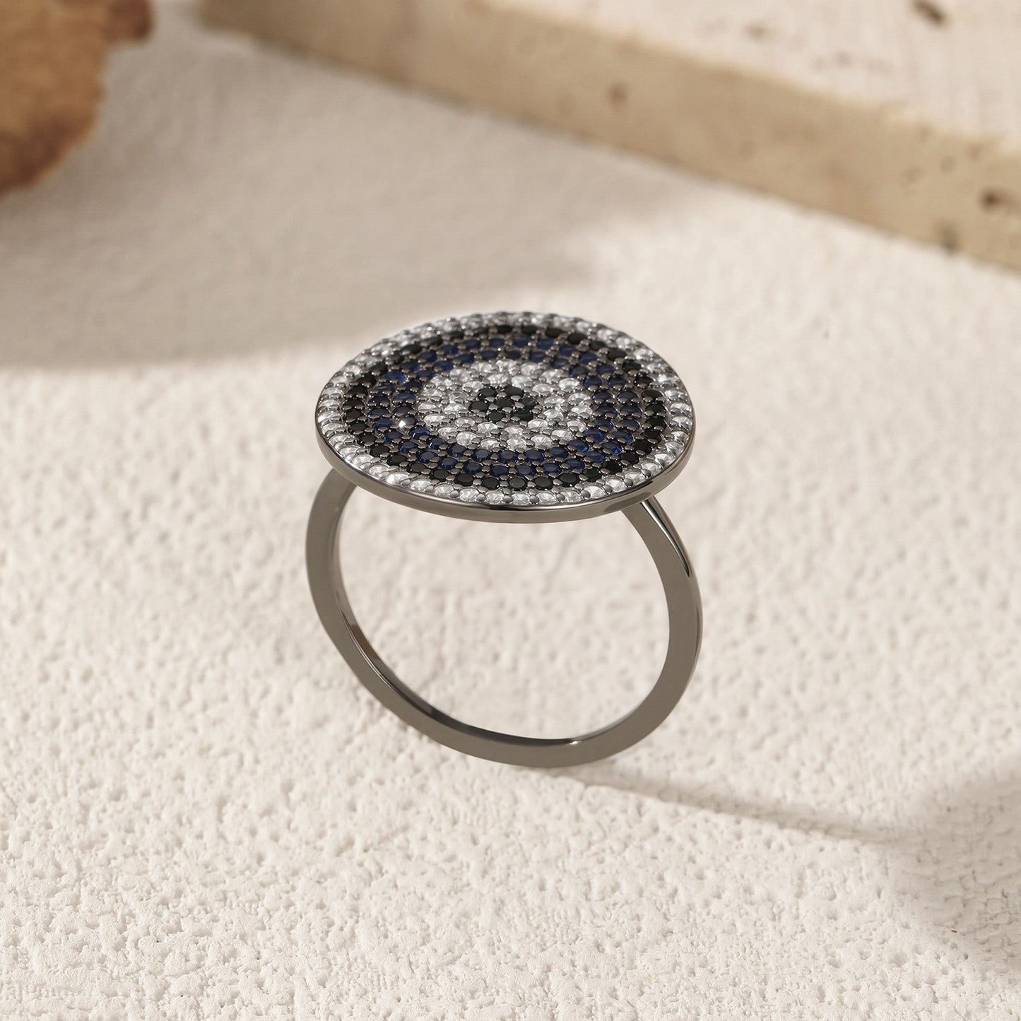 S925 sterling silver sweet cool style ring