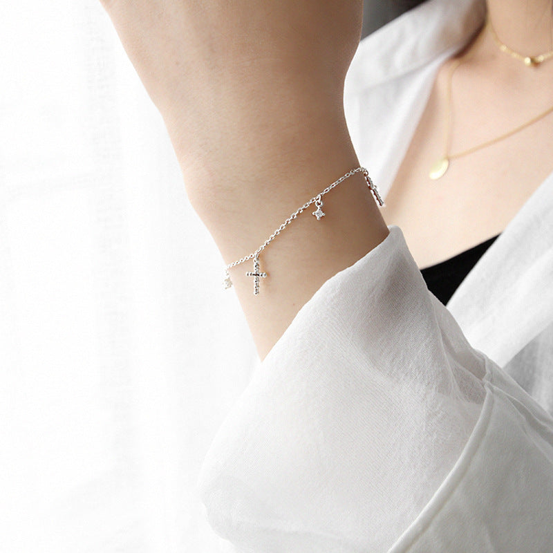 Dainty Gold Charm Bracelet