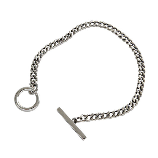 Logo - Engraved Toggle Chain Bracelet