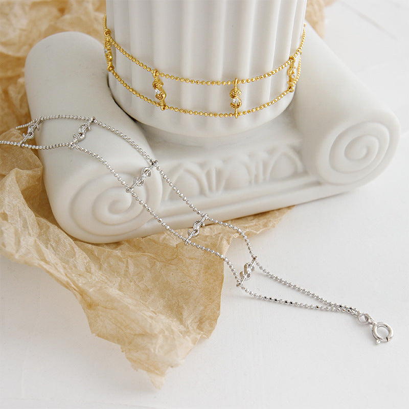 Dollar Sign Double - Layer Bracelet