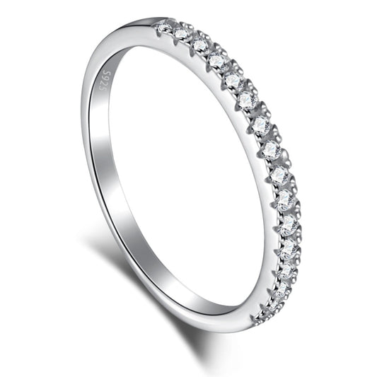 925 Sterling Silver Eternity Band Ring
