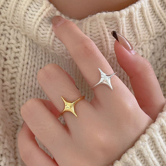 Star - Shaped Open Ring