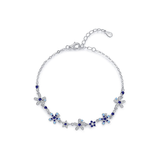 S925 sterling silver light luxury exquisite bracelet